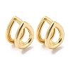 Brass Hoop Earrings for Women EJEW-E295-30KCG-1