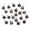 Natural & Synthetic Mixed Stone Pendants G-A297-06R-1