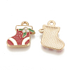 Alloy Enamel Pendants X-ENAM-S115-031-2
