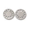 Tarnish Resistant 304 Stainless Steel Connector Charms STAS-J042-17P-1