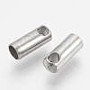 Tarnish Resistant 201 Stainless Steel Cord Ends STAS-S028-33-2