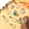 10Pcs 5 Styles Clear Glass Bottle for Bead Containers AJEW-YW0001-47-5