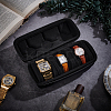 3-Slot Oxford Cloth Watch Roll Travel Cases AJEW-WH0348-719-4