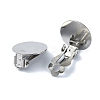 304 Stainless Steel Clip-on Earring Findings STAS-Q318-08P-2
