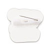 Dog with Gift Box Acrylic Brooches JEWB-P018-01C-2