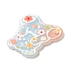 Printed Opaque Acrylic Pendants SACR-G031-01C-3