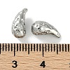 Brass Micro Pave Cubic Zirconia Charms KK-P283-27A-P-3