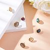 304 Stainless Steel Stud Earring Findings STAS-UN0008-82G-2