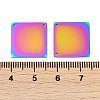 Ion Plating(IP) 304 Stainless Steel Stamping Blank Tag Pendants STAS-I311-16B-RC-2