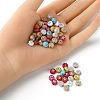 Opaque Mixed Color Acrylic Beads MACR-YW0002-48B-3