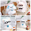 Polyester Plush Sticks DIY-Z031-03K-4