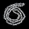 Spray Painted Transparent Glass Beads Strands GLAA-P060-01A-14-2