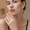 36Pcs 3 Style 304 Stainless Steel Stud Earring Findings STAS-CA0001-42-6