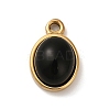 Natural Obsidian Pendants STAS-R009-04G-06-1