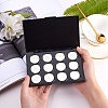 Empty Magnetic Eyeshadow Makeup Boxes CON-WH0069-64-3