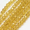 Glass Beads Strands EGLA-J042-4mm-10-1