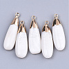 Natural Freshwater Shell Pendants SHEL-BC0001-002-2
