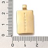 PVD Vacuum Plating 304 Stainless Steel Pendants STAS-S148-31B-G-3