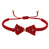 Handmade Fiber Thread Braided Bracelets for Women JL9733-1-1
