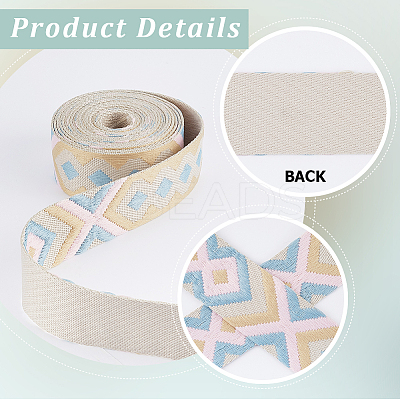 5 Yards Polyester Ribbons OCOR-GF0005-23B-1