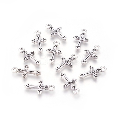 Tibetan Style Alloy Pendants X-TIBEP-ZN518-S-LF-1