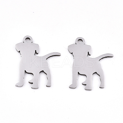 Non-Tarnish 201 Stainless Steel Pendants X-STAS-S081-050-1