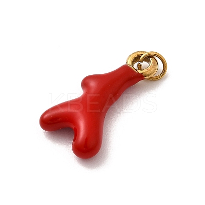 304 Stainless Steel Enamel Pendants STAS-B093-04G-02-1