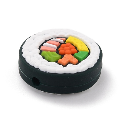 Food Grade Eco-Friendly Silicone Focal Beads SIL-F002-07-1