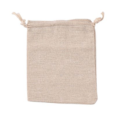 Cotton Packing Pouches Drawstring Bags LS-ABAG-R011-12x15-1