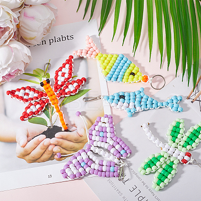 DIY Animal Keychain Making Kit DIY-SC0023-64-1