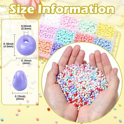 180G 12 Colors 6/0 Opaque Baking Paint Glass Seed Beads SEED-CJ0001-23-1