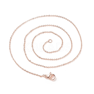 Brass Chain Necklaces MAK-L009-03RG-1