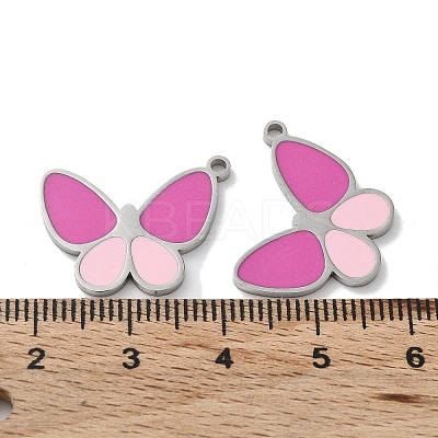 304 Stainless Steel Pendants STAS-P339-13P-02-1