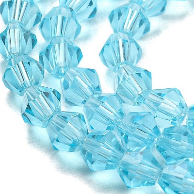 Transparent Glass Beads Strands GLAA-F029-2mm-20-1