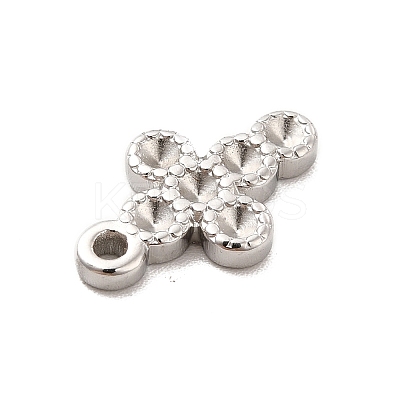Non-Tarnish 304 Stainless Steel Pendant Rhinestone Settings STAS-F282-09P-1