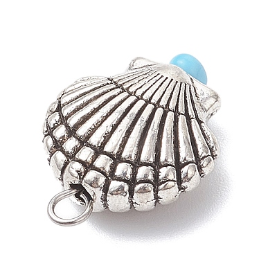 Ocean Themes Tibetan Style Alloy Pendants PALLOY-JF04441-1