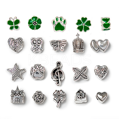 DIY Alloy European Bracelets Making Kits DIY-I108-01D-1