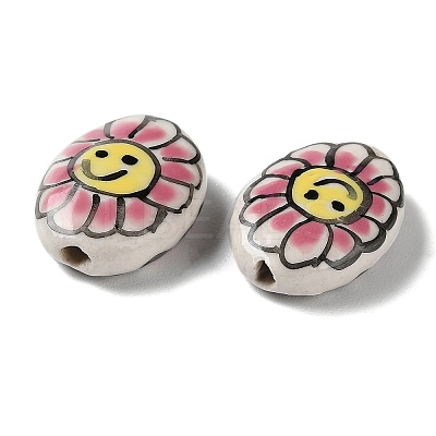 Handmade Porcelain Beads PORC-G011-04H-1