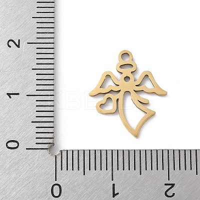 201 Stainless Steel Pendants STAS-S157-01E-G-1