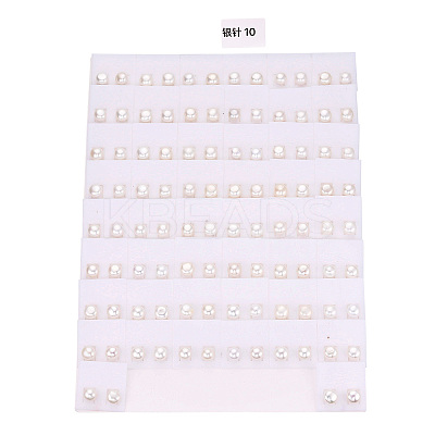 Natural Pearl Stud Earrings PEAR-N020-11A-1