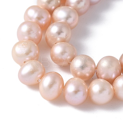 Natural Cultured Freshwater Pearl Beads Strands PEAR-I007-07O-05B-1