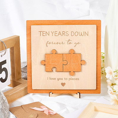 1 Set 10st Anniversary Gift For Boyfriend Girlfriend DJEW-SP0001-07A-1