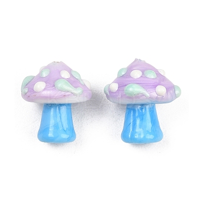 Handmade Lampwork Enamel Beads LS-LAMP-B055-02J-1