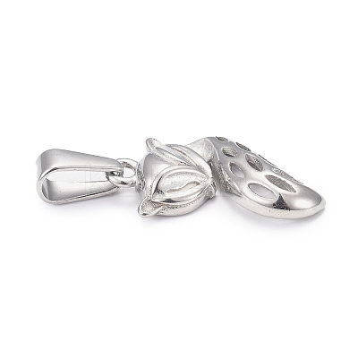 Tarnish Resistant 304 Stainless Steel Pendants STAS-H110-10P-1