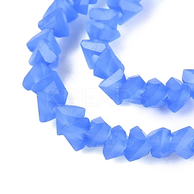 Imitation Jade Glass Beads Strands GLAA-N020-3mm-08-1