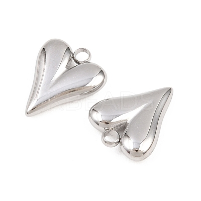 304 Stainless Steel Pendants STAS-P437-06P-1