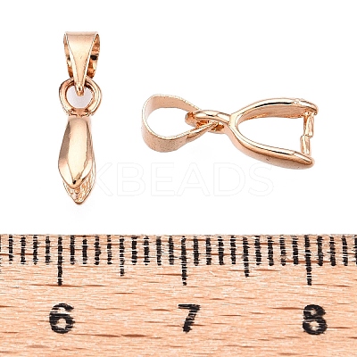 Brass Pinch Bails KK-T034-01A-KCG-1