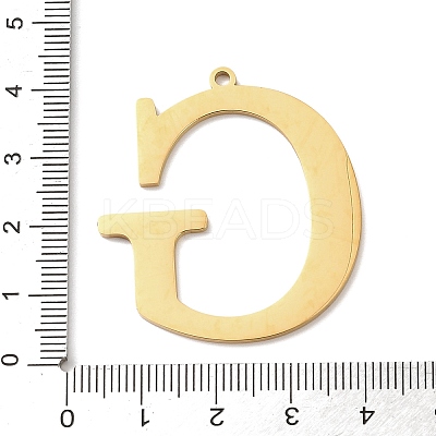 304 Stainless Steel Pendants STAS-C157-01G-G-1
