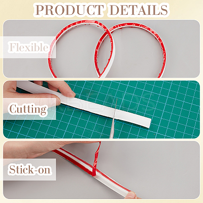 PVC Self-Adhesive Flexible Molding Trim DIY-WH20007-40F-01-1