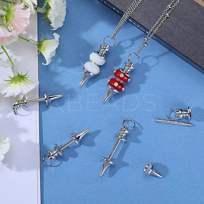 6Pcs Brass Findings KK-SC0005-38-1